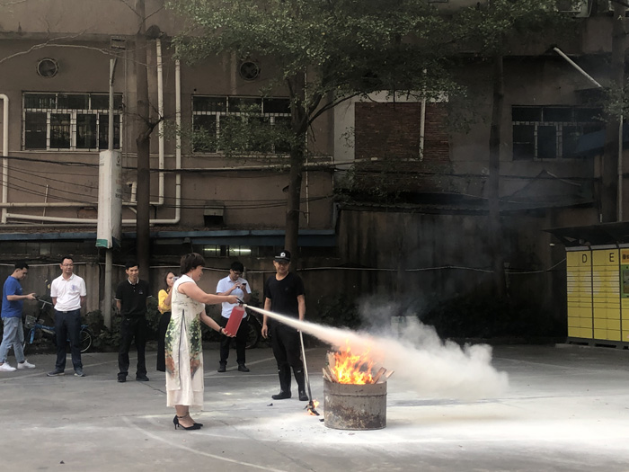 生命重于泰山——常平科技园开展消防安全知识培训及消防演练