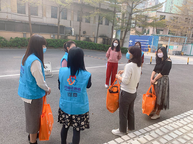 参与疫情防控，镇街妇联在行动
