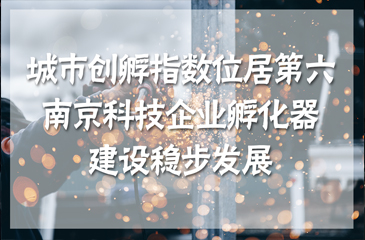 城市创孵指数位居第六 南京科技企业孵化器建设稳步发展