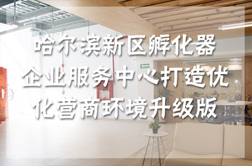 哈尔滨新区孵化器企业服务中心打造优化营商环境升级版