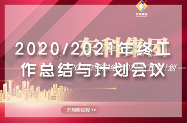 东科集团2020/2021年终工作总结与计划会议圆满完成