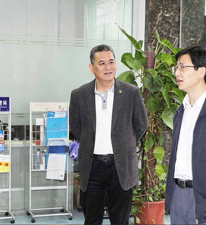 市科技局吴世文局长来访